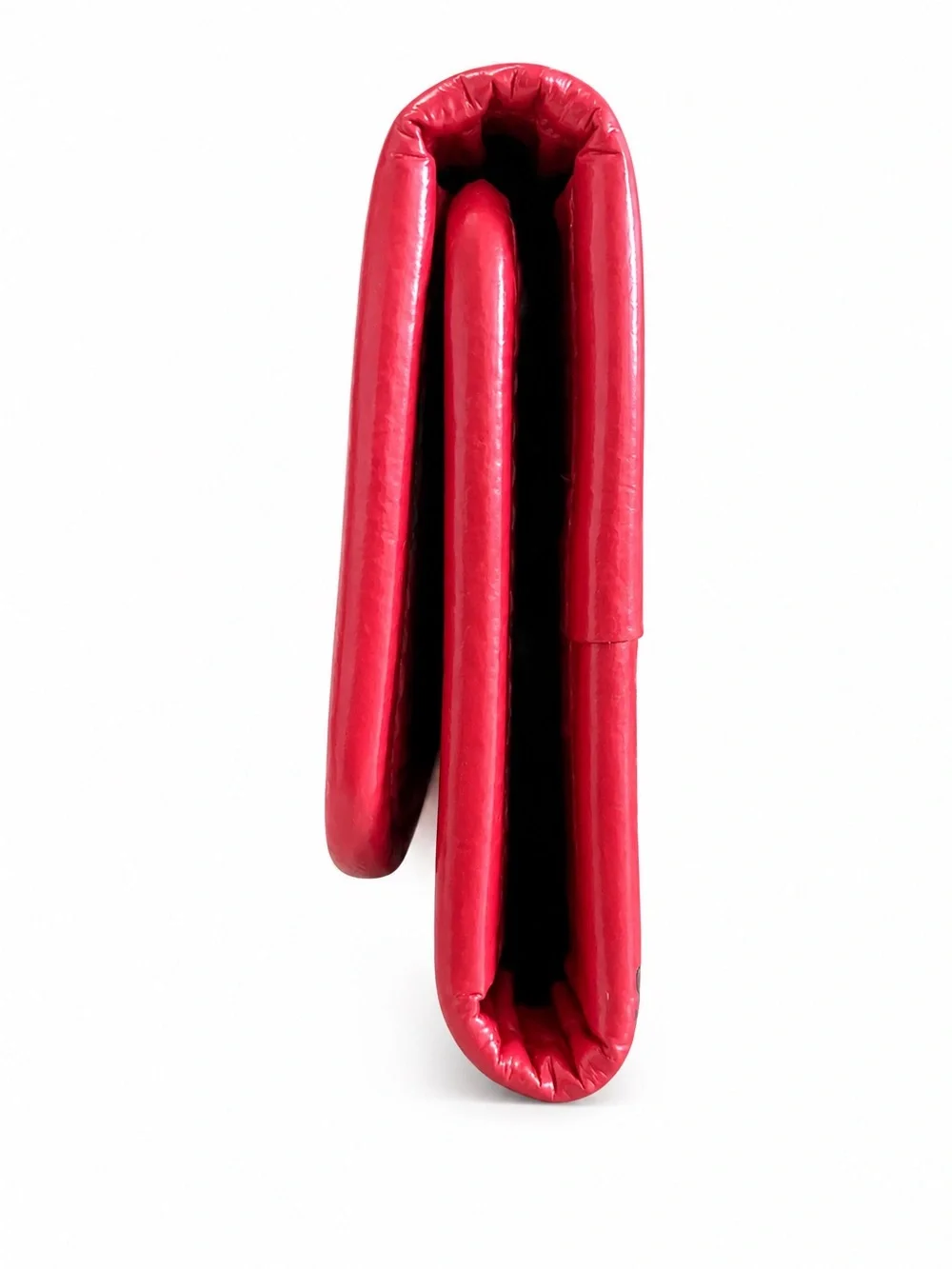 Kitamura Black and Red Leather Key Holder Case